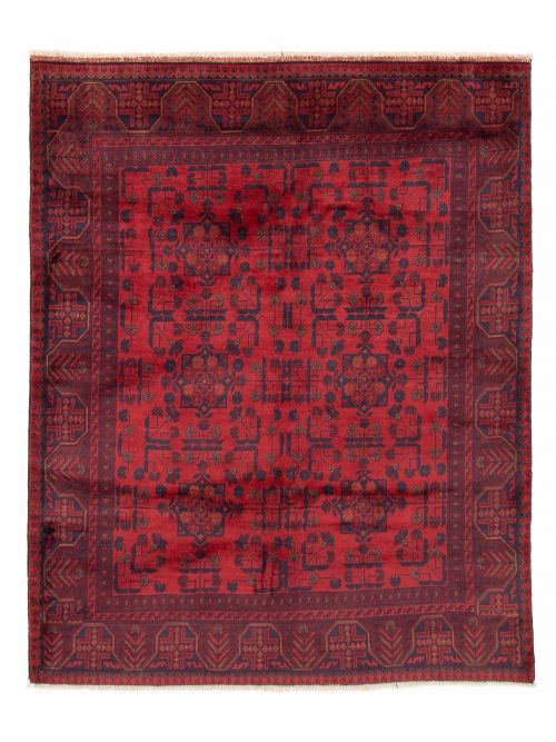 Afghan Finest Khal Mohammadi 5'3" x 6'3" Hand-knotted Wool Rug 