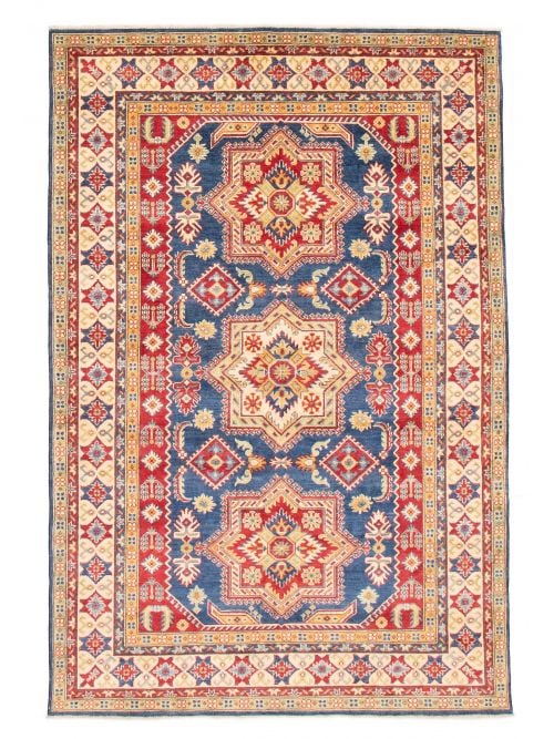 Afghan Finest Ghazni 6'7" x 9'11" Hand-knotted Wool Rug 