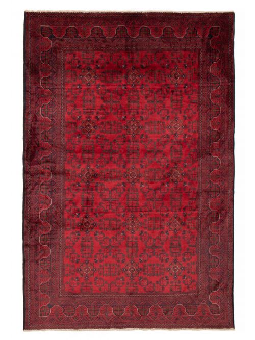 Afghan Finest Khal Mohammadi 6'7" x 9'9" Hand-knotted Wool Rug 