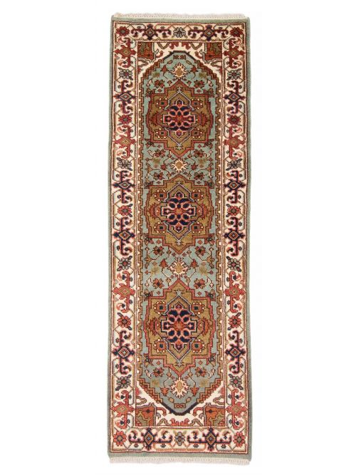 Indian Serapi Heritage 2'7" x 7'11" Hand-knotted Wool Rug 