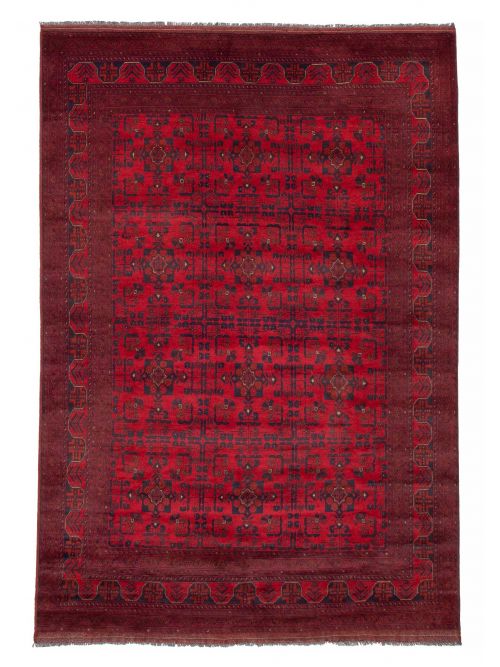 Afghan Finest Khal Mohammadi 6'10" x 9'9" Hand-knotted Wool Rug 