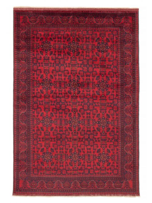 Afghan Finest Khal Mohammadi 6'4" x 9'7" Hand-knotted Wool Rug 