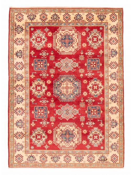 Afghan Finest Ghazni 5'7" x 7'5" Hand-knotted Wool Rug 