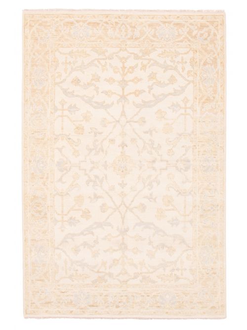 Indian Mystique 6'0" x 9'2" Hand-knotted Wool Rug 
