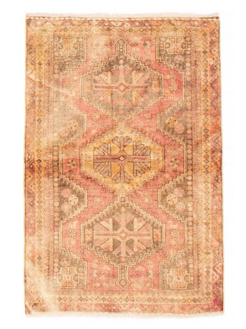 Persian Style 3'8" x 5'5" Hand-knotted Wool Rug 