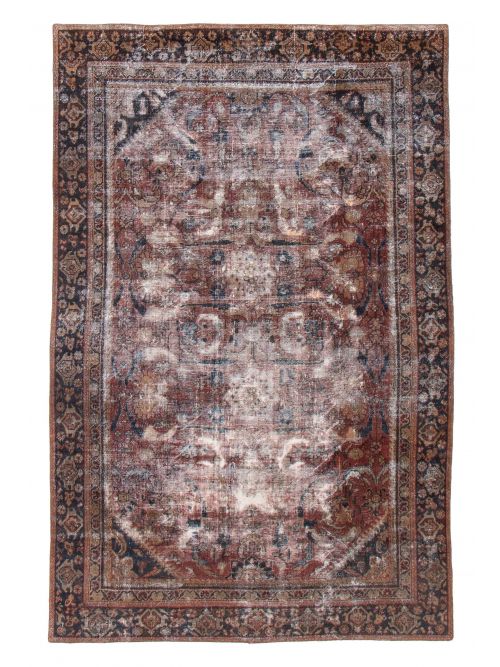 Persian Style 6'6" x 9'9" Hand-knotted Wool Rug 