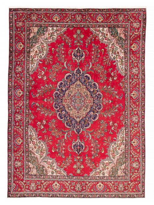 Persian Tabriz 9'9" x 12'8" Hand-knotted Wool Rug 