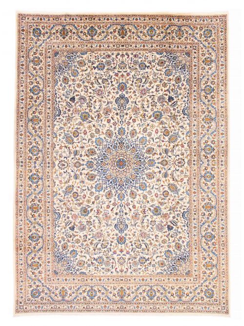 Persian Mashad 9'6" x 12'11" Hand-knotted Wool Rug 