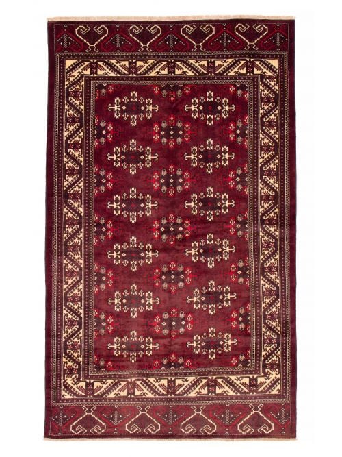 Turkmenistan Turkoman 7'3" x 12'0" Hand-knotted Wool Rug 
