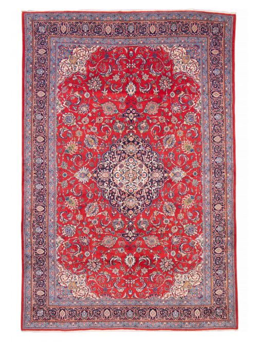 Persian Sarough 9'10" x 13'9" Hand-knotted Wool Rug 