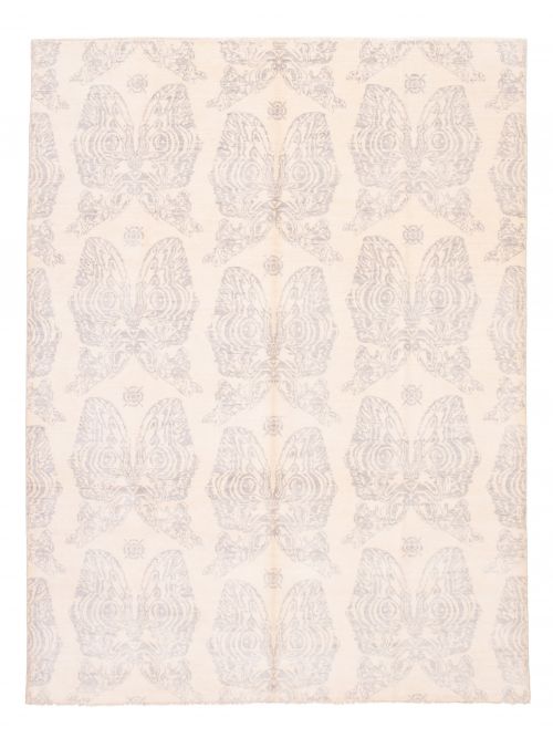 Indian Mystique 9'0" x 11'9" Hand-knotted Wool Rug 