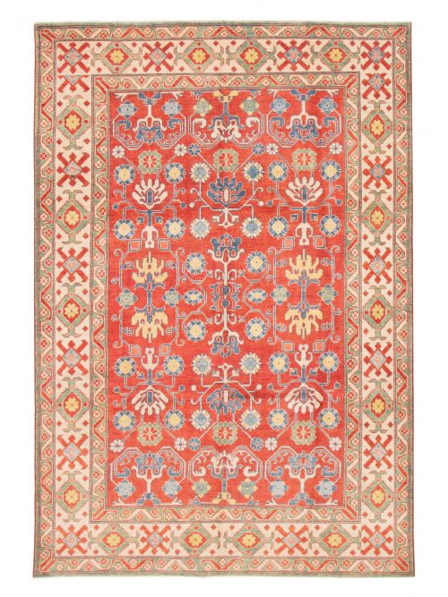 Afghan Finest Ghazni 8'3" x 12'1" Hand-knotted Wool Rug 