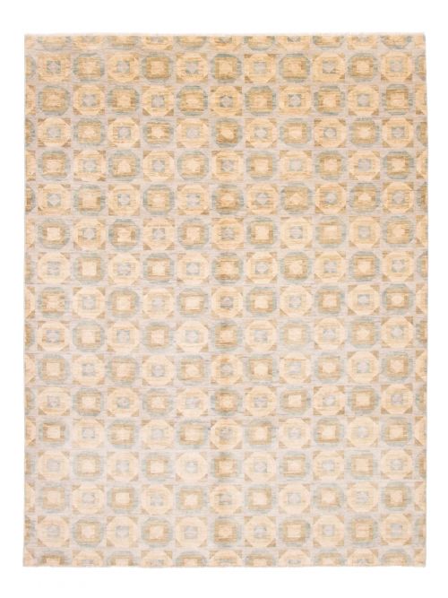 Indian Mystique 9'3" x 12'1" Hand-knotted Wool Rug 