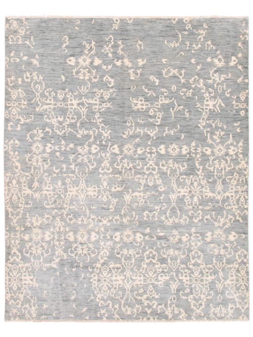 Indian Mystique 8'0" x 10'0" Hand-knotted Wool Rug 