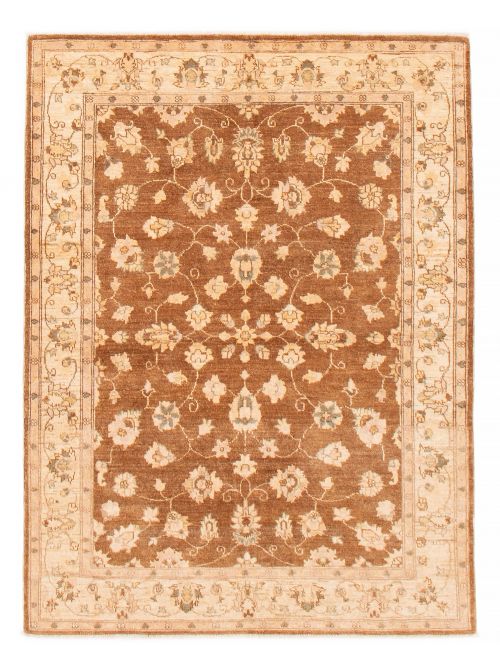 Afghan Chobi Finest 4'9" x 6'5" Hand-knotted Wool Rug 