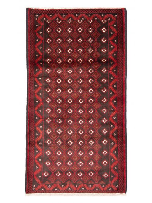 Afghan Royal Baluch 3'3" x 5'5" Hand-knotted Wool Rug 