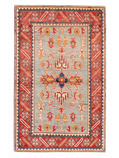 Afghan Finest Ghazni 3'2" x 5'1" Hand-knotted Wool Rug 