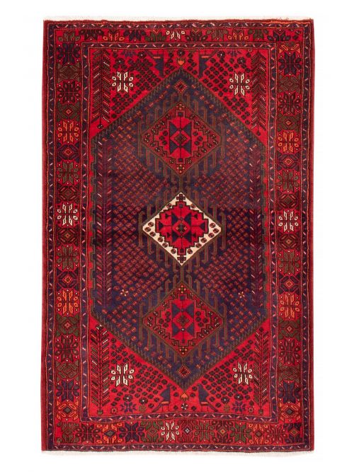Persian Style 4'5" x 6'11" Hand-knotted Wool Rug 