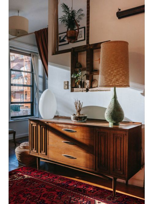 Persian Style 4'3" x 7'5" Hand-knotted Wool Rug 