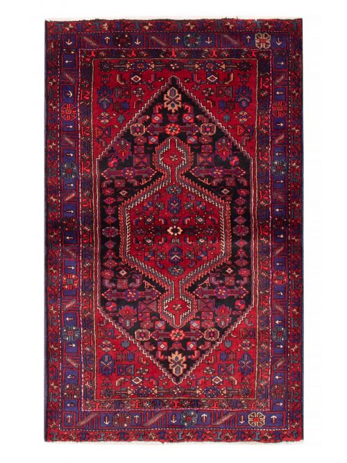 Persian Style 4'6" x 7'4" Hand-knotted Wool Rug 