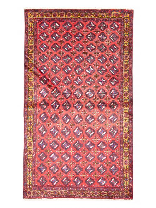 Afghan Royal Baluch 3'10" x 7'0" Hand-knotted Wool Rug 