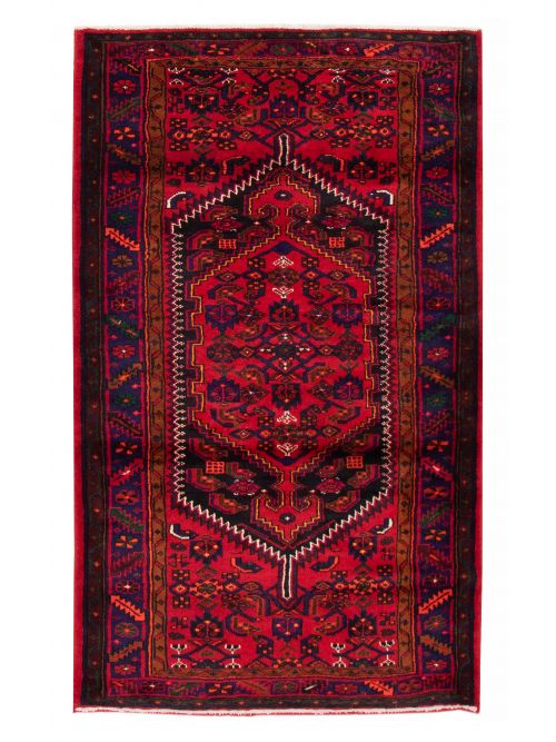 Persian Style 4'6" x 7'5" Hand-knotted Wool Rug 