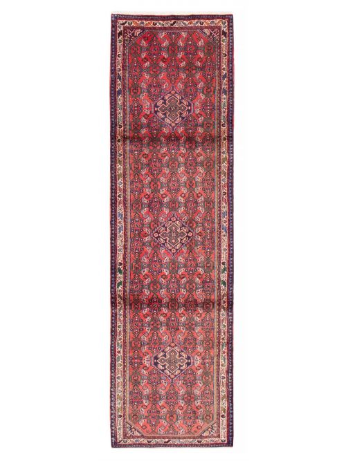 Persian Roodbar 2'9" x 9'9" Hand-knotted Wool Rug 