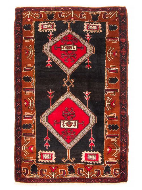 Afghan Royal Baluch 2'11" x 4'6" Hand-knotted Wool Rug 