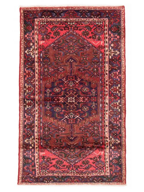 Persian Revival 4'1" x 7'3" Hand-knotted Wool Rug 