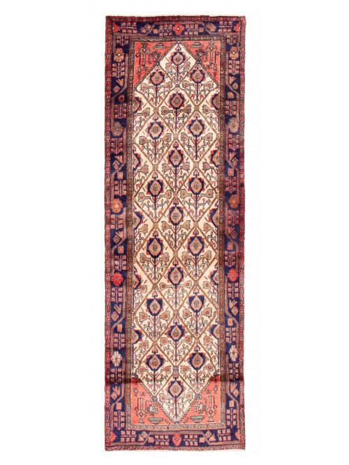 Turkish Anatolian Authentic 3'3" x 9'5" Hand-knotted Wool Rug 