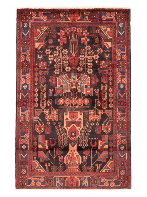 Turkish Anatolian Authentic 4'5" x 6'7" Hand-knotted Wool Rug 