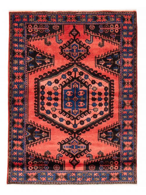 Persian Style 5'3" x 6'9" Hand-knotted Wool Rug 