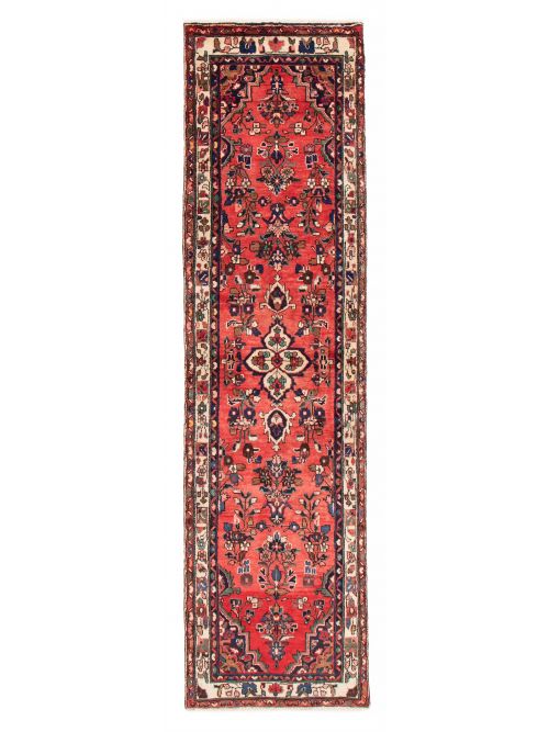 Persian Hamadan 2'10" x 10'0" Hand-knotted Wool Rug 