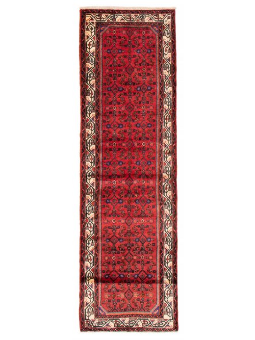 Persian Hamadan 2'10" x 9'8" Hand-knotted Wool Rug 