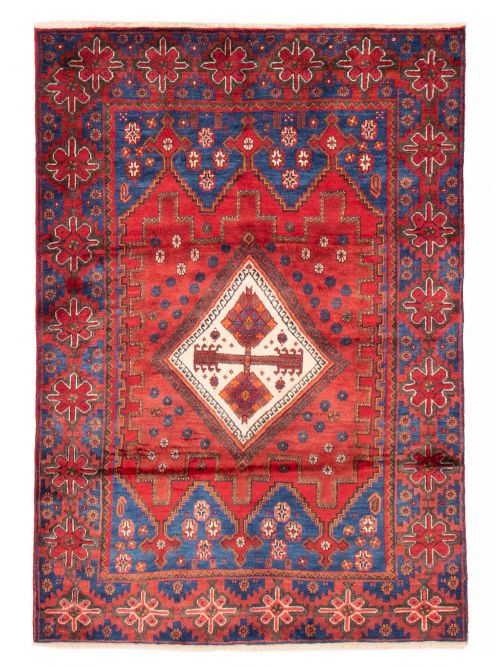 Turkish Konya Anatolian 4'11" x 6'10" Hand-knotted Wool Rug 