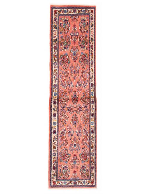 Persian Sarough 2'8" x 9'3" Hand-knotted Wool Rug 