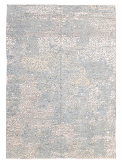 Indian Mystique 10'0" x 13'5" Hand-knotted Silk & Wool Rug 