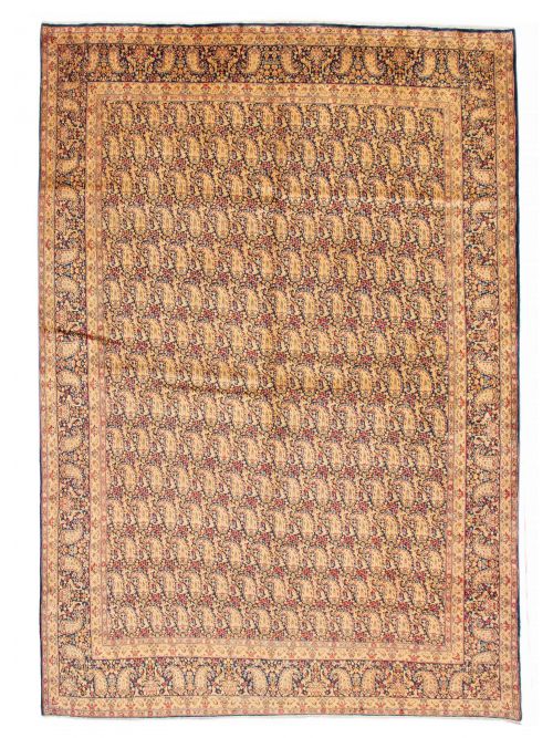 Persian Kerman 9'9" x 14'0" Hand-knotted Wool Rug 