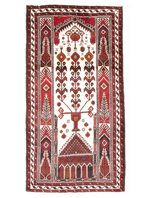 Afghan Royal Baluch 3'6" x 6'0" Hand-knotted Wool Rug 