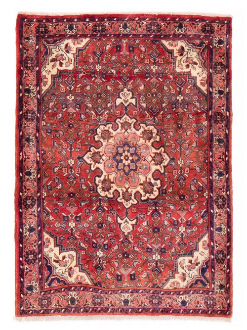 Persian Bijar 3'7" x 4'10" Hand-knotted Wool Rug 