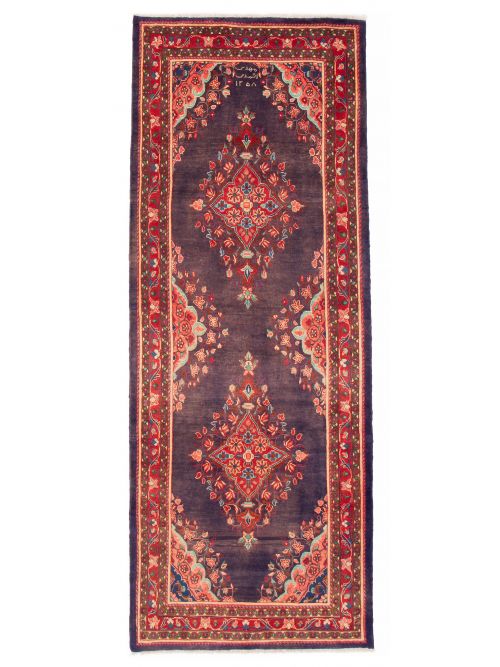 Persian Mahal 4'4" x 11'4" Hand-knotted Wool Rug 