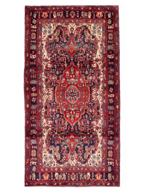 Persian Nahavand 5'3" x 9'9" Hand-knotted Wool Rug 