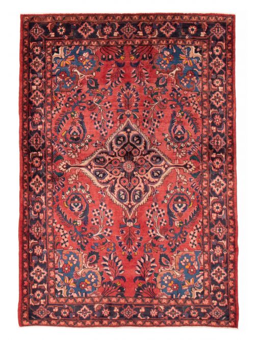 Persian Mahal 5'2" x 7'0" Hand-knotted Wool Rug 