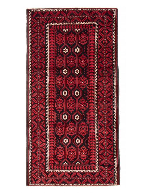 Persian Finest Baluch 4'5" x 7'10" Hand-knotted Wool Rug 
