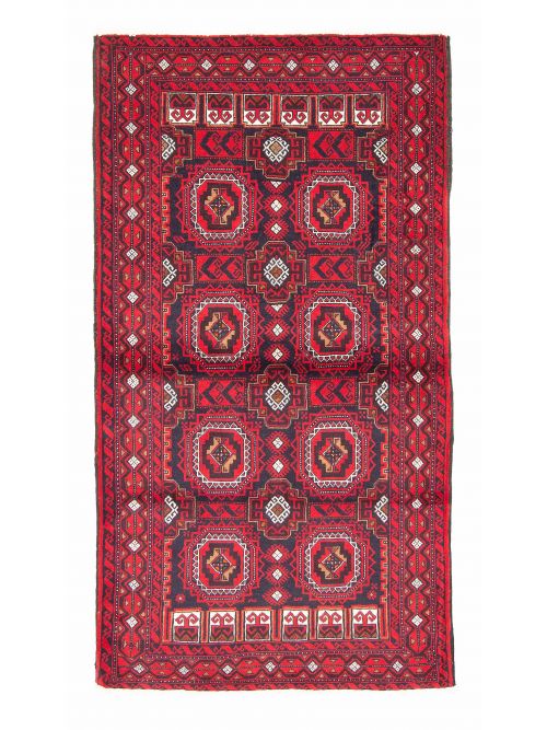 Persian Finest Baluch 3'6" x 6'4" Hand-knotted Wool Rug 