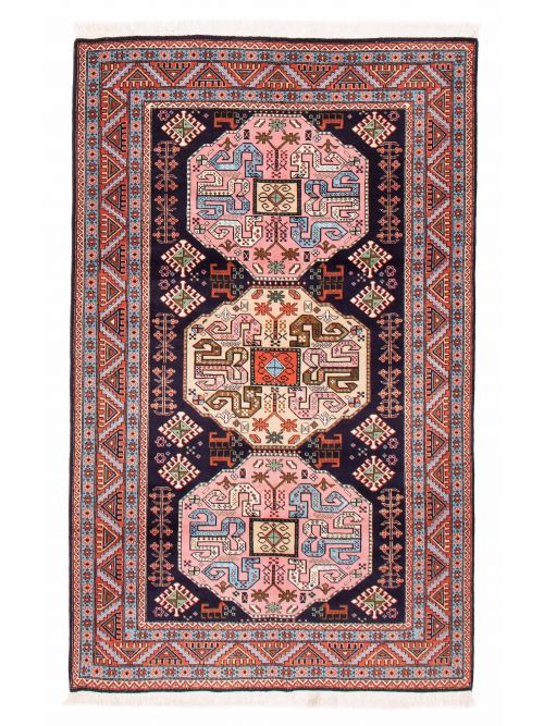 Persian Ardabil 5'7" x 8'10" Hand-knotted Wool Rug 