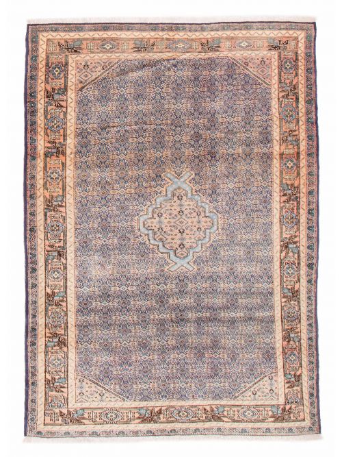 Persian Ardabil 4'10" x 6'7" Hand-knotted Wool Rug 