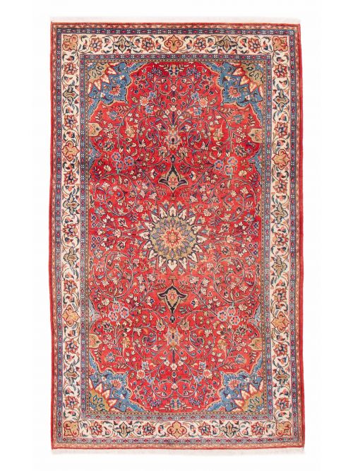 Persian Sarough 4'5" x 7'2" Hand-knotted Wool Rug 