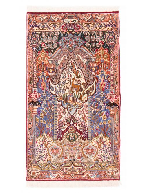 Persian Kashmar 3'9" x 6'7" Hand-knotted Wool Rug 