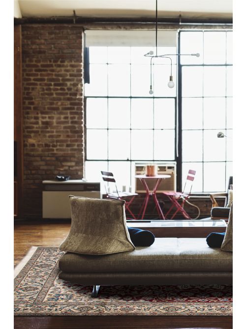 Tapis nain 9la 5'2" x 8'5" en laine